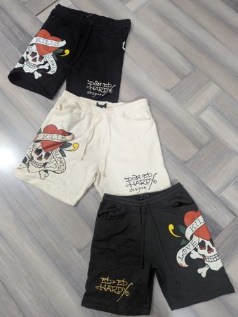 Ed Hardy Men's Shorts 'Love Kills Slowly', (Ed-027), 10 pcs