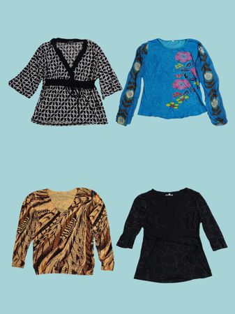 Y2k full sleaves tops(TM022)