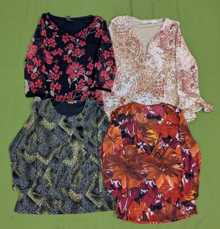 💥 RV2915 Y2K Blusas Femininas