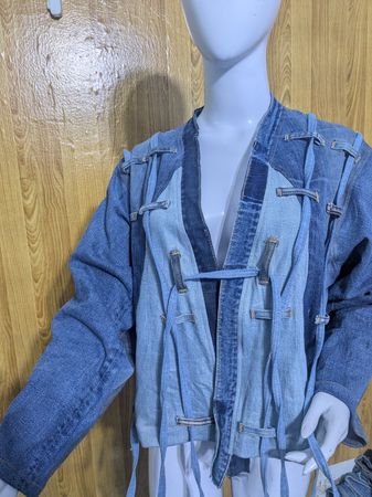 Upcycle Levi's Denim cropped jacket