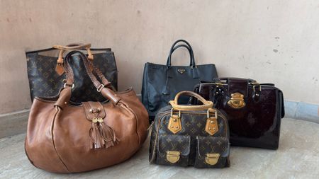 Authentic lv gucci prada bags available