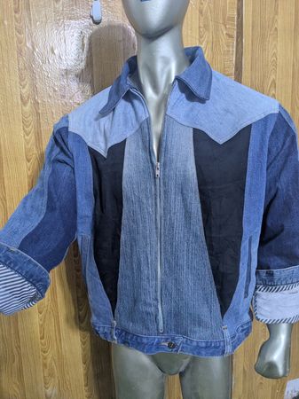 Upcycle Levi's Denimjacke