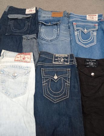 HD1435 Men Oversized True Religion Shorts