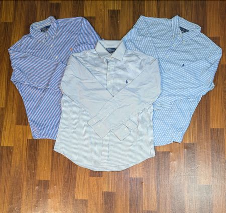 premium Polo Ralph Lauren Button-Up Shirt (Button-Down Oxford Casual Shirt)