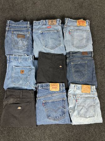 Branded Jeans (Carhartt, Dickies, Levi’s, Lee, Wrangler) - [TS-0503]