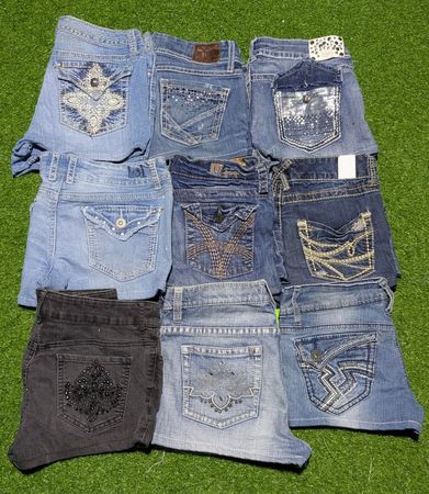 VIGOSS AND OTHER MIX BRANDS MINI SHORTS (C 105)