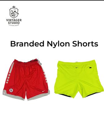 Branded Nylon Shorts