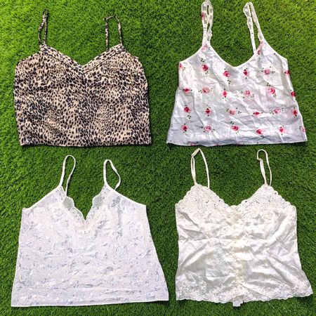 SA492 Y2K tops de tirantes