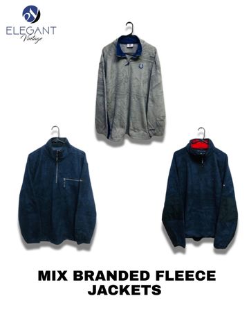 Mix Branded Fleece Jackets - EVM0573
