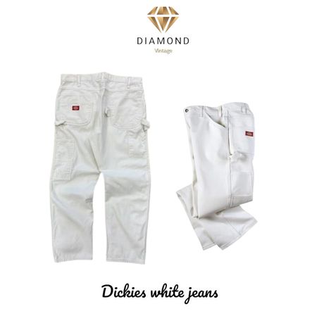 Dickies (White) Jeans (Dv-4-160)