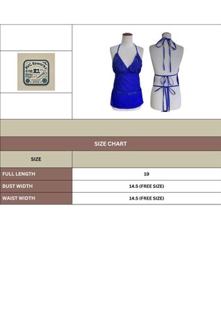 Upcycled y2k Halter Top