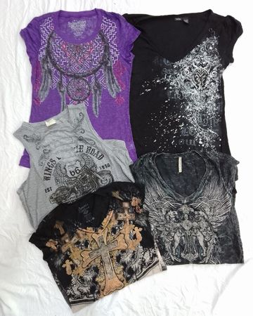 CR7454 Y2K Baby Tees