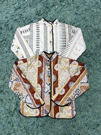 Upcycle Quilted Jacket (DV -04)