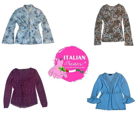 Y2k Lace Full Sleeves Tops