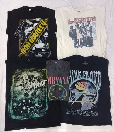 CR7463 Vintage Music T-Shirts
