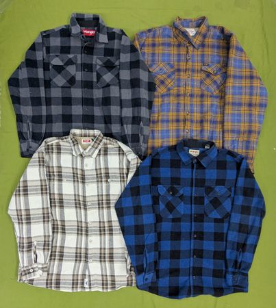 💥 RV2937 Wrangler Flannel Shirts