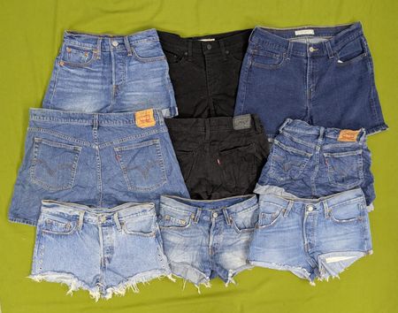 💥 RV2945 Levi's Mini Shorts