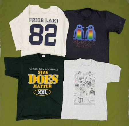 RV2956 Camisetas de Un Solo Punto