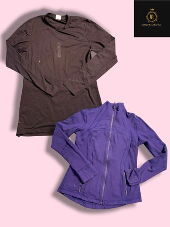 Gymshark lululemon top vestes t-shirts