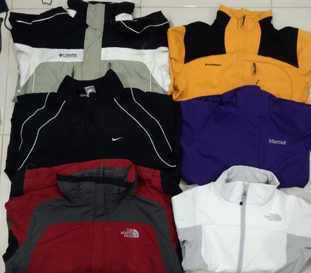 Mix branded windbreaker