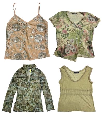 Too much Pastels? Y2K Tops: TT-204