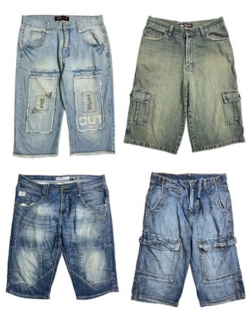 Cyber-Shift Y2K Jorts: TM-003