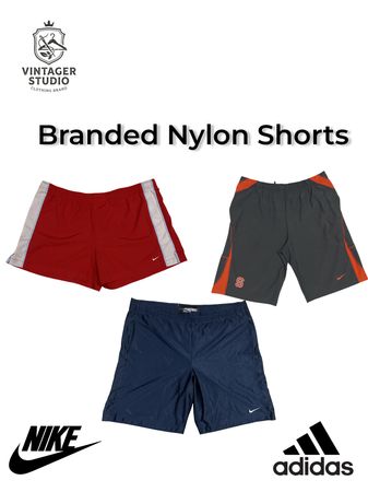 Branded Nylon shorts