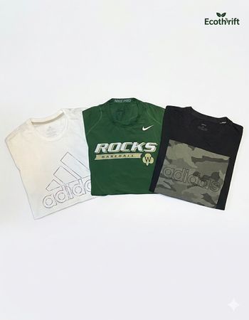 Nike & Adidas T-Shirts Mix Bundle - 15 pcs