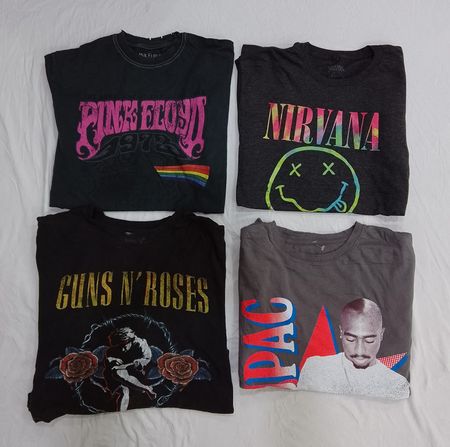 CR7485 Vintage Music T-Shirts