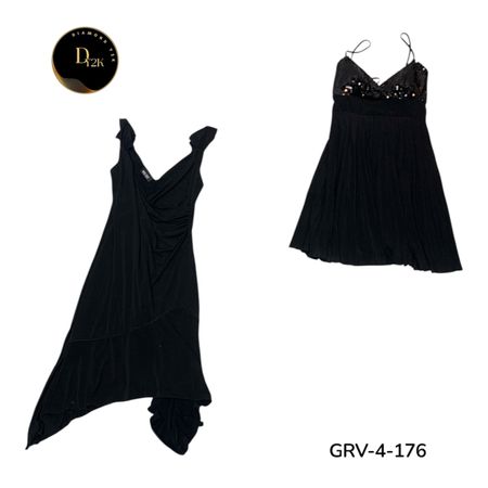Elegant Poly Dress – Minimal & Timeless Everyday Style (GRV-4-176)