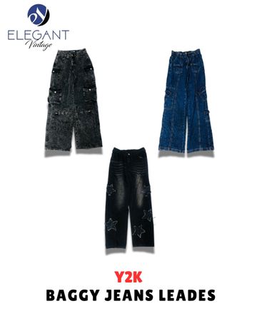 Y2K Baggy Jeans Ladies - EV1606