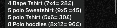 Custom handpick 5 bape tshirt 5 polo sweatshirt 5 polo Tshirt and 8 polo hoddies
