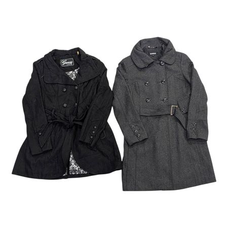 Y2K Wool Tranch Coat