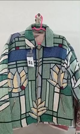 CR1511 Upcycled Tapestry Jacket