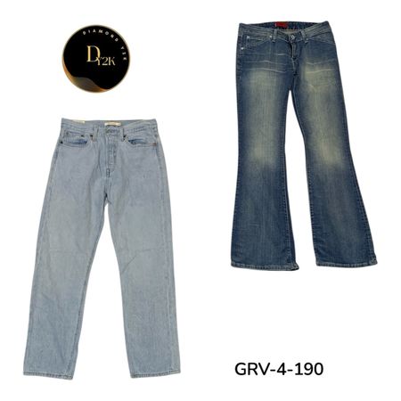 Levi’s Blue Jeans – Iconic Fit & Durable Quality Denim (GRV-4-190)