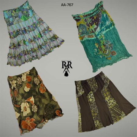 Y2K The Nature Vibe Mix Polly Skirts (AA-767)