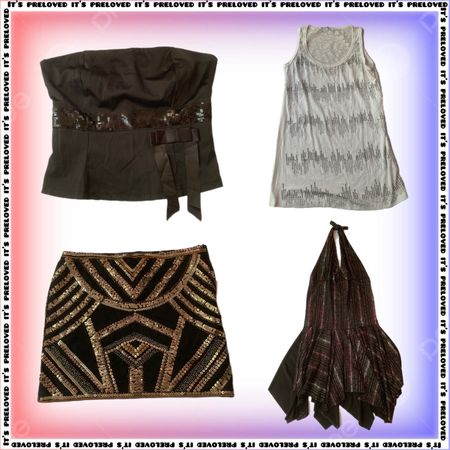 Night Disco Collection - tops, dresses, skirts (SS-2239)