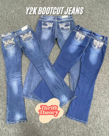 Y2K Bootcut Jeans - (14/04)