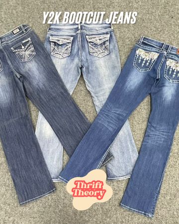 Y2K Bootcut Jeans - (14/04)