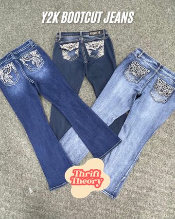 Y2K Bootcut Jeans - (14/04)