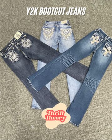 Y2K Bootcut Jeans - (14/04)