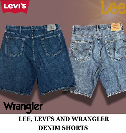 Premium Denim Shorts (Lee, Levi's and Wrangler)