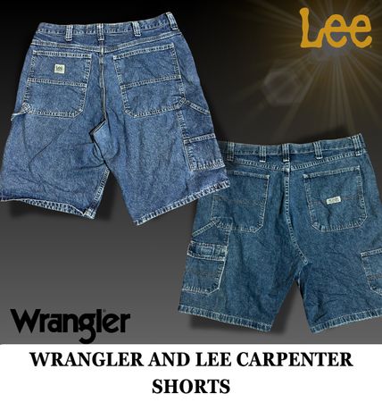 Premium Lee and Wrangler Workwear/Carpenter Shorts