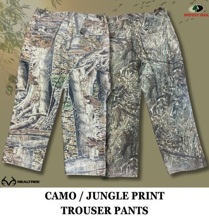 Premium Camo / Jungle Print Trouser Pants