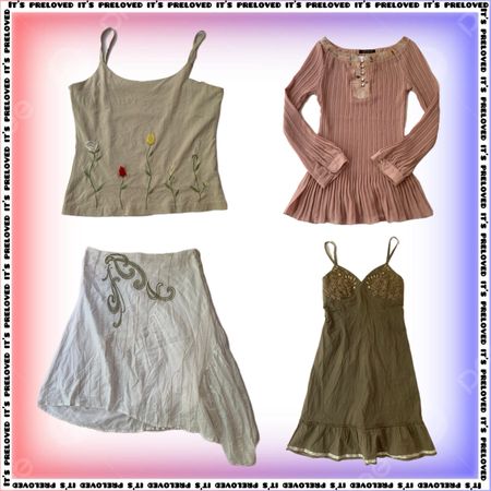 Light Academia Fits - tops, dresses, skirts (SS-2245)