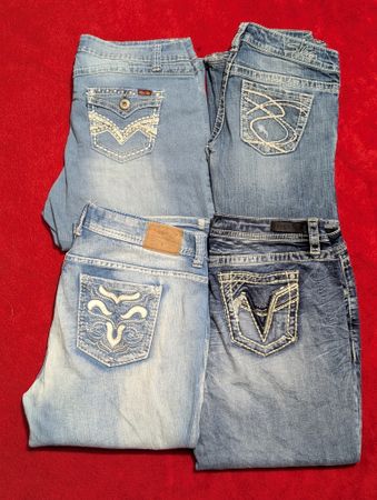 Y2K flares jeans