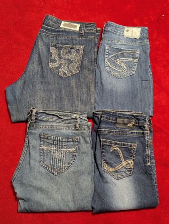Y2K flares jeans