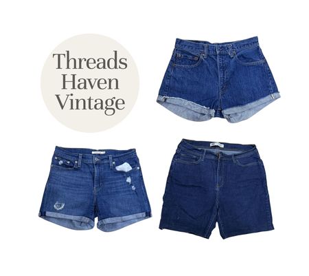 TH#014 Original Levi’s Denim Shorts – Premium Quality