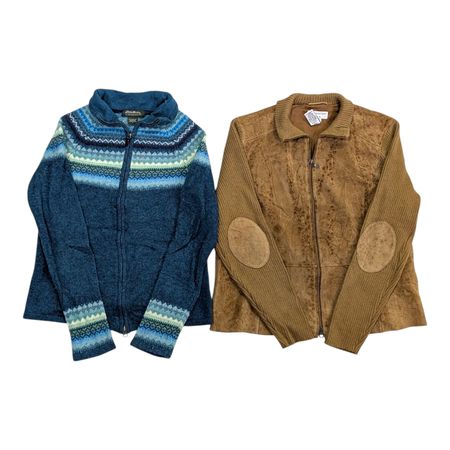 Y2K Zip Up Knitwear