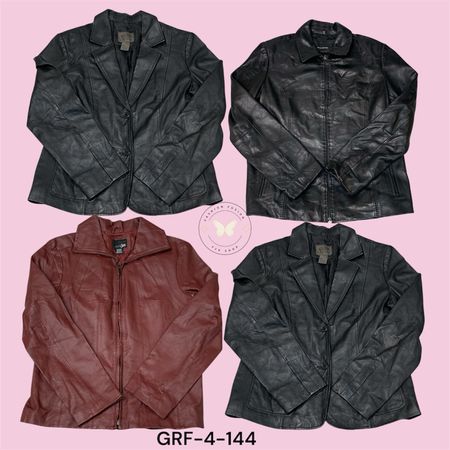 100% Real Leather Jacket – Bold, Stylish & Built to Last (GRF-4-144)
